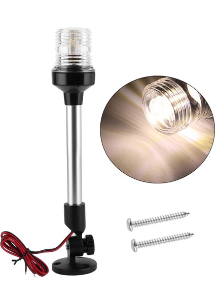 LED Navigasyon Işık 2nm Görünürlük 12-24 V Yelkenli Yat Çapa Işık 12 Inç (Yurt Dışından) fırsatları