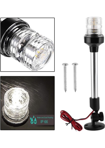 LED Navigasyon Işık 2nm Görünürlük 12-24 V Yelkenli Yat Çapa Işık 12 Inç (Yurt Dışından) indirimleri