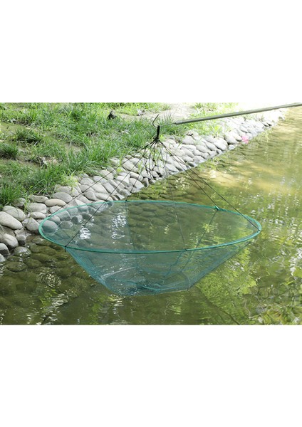 Kerevilik Balıkçılık Net Taşınabilir Seyahat Limanı Fishermen 80CM Için Katlanabilir (Yurt Dışından)