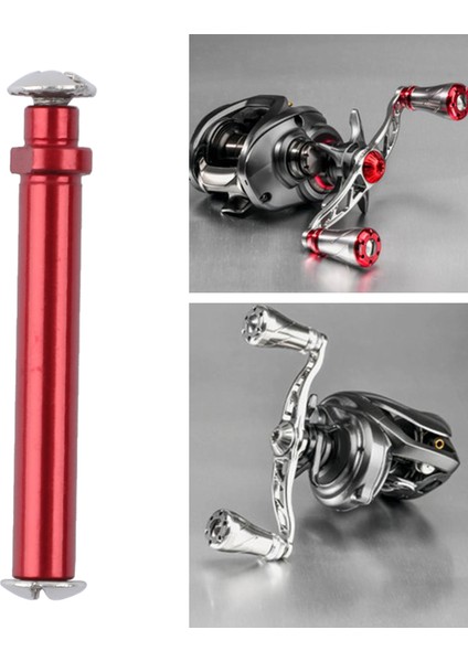 Alaşım Makarası Mili Onarım Aracı Kolu Düğmesi Aksesuarları 3cm Kırmızı (Yurt Dışından) fırsatları