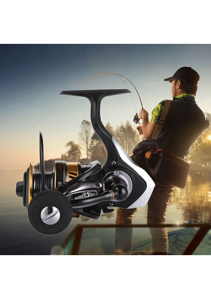 Saltwater Xg-Deep LINE-5000 Balıkçı Olta Makarası - Siyah (Yurt Dışından)