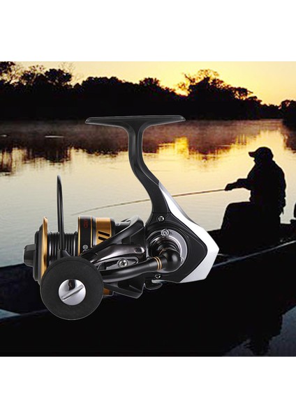 Saltwater Xg-Deep LINE-5000 Balıkçı Olta Makarası - Siyah (Yurt Dışından)