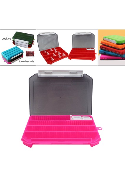 Olta Takımı Kutusu Tepsi Organizatör Durumda Balıkçılık Lures Baits Kanca Teçhizat Pembe (Yurt Dışından) fırsatları