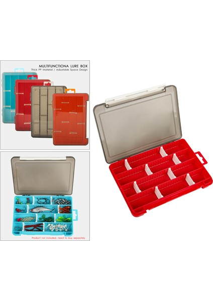 Olta Takımı Kutusu Görünür Aksesuar Yem Kılıfı Sinek Balıkçılık Pimleri Kırmızı (Yurt Dışından) fiyatları