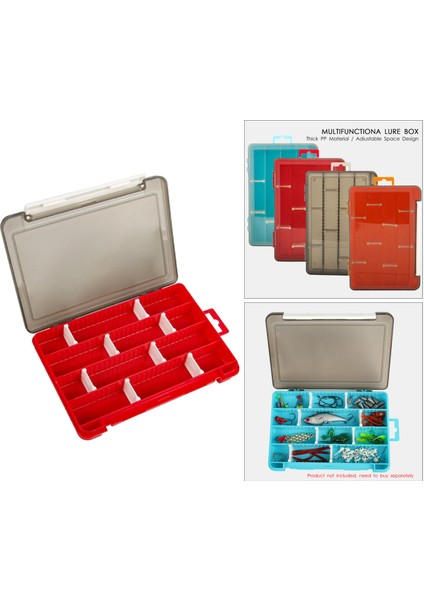 Olta Takımı Kutusu Görünür Aksesuar Yem Kılıfı Sinek Balıkçılık Pimleri Kırmızı (Yurt Dışından) modelleri