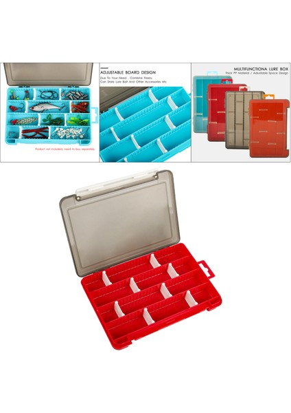 Olta Takımı Kutusu Görünür Aksesuar Yem Kılıfı Sinek Balıkçılık Pimleri Kırmızı (Yurt Dışından) indirimleri