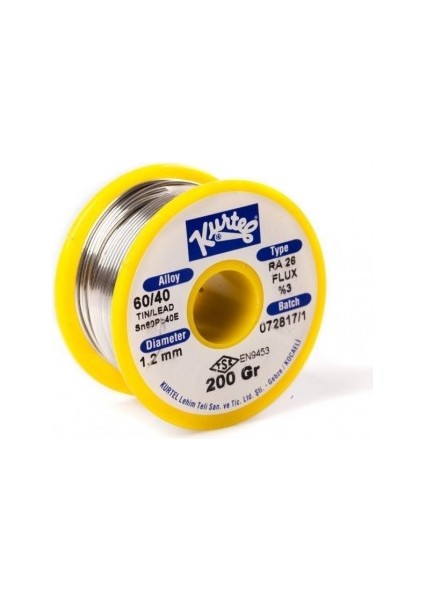 Lehim Teli 1,2 mm Kalın 200 gr