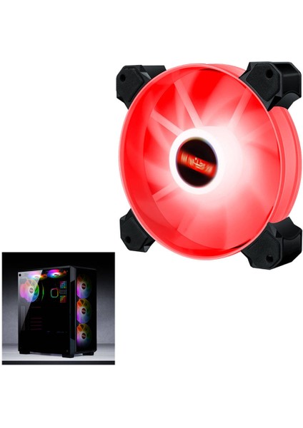 120MM LED Masaüstü Bilgisayar Kasası Soğutma Fan Radyatör (Yurt Dışından)