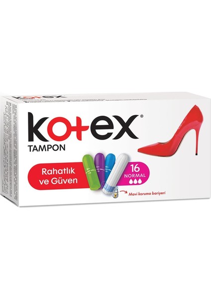 Kotex Tampon Normal 16'lı Tampon