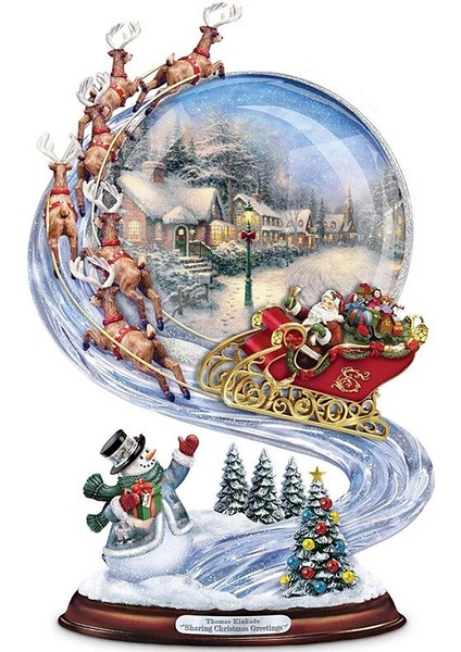Kar Adam Çelenk Santa Angel Noel Ağacı Stikcer (Yurt Dışından)