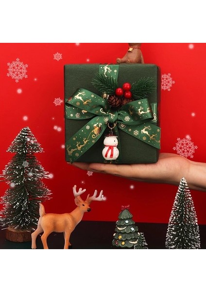 Noel Kolye Ahşap Kapı Asılı Süsler (Yurt Dışından)