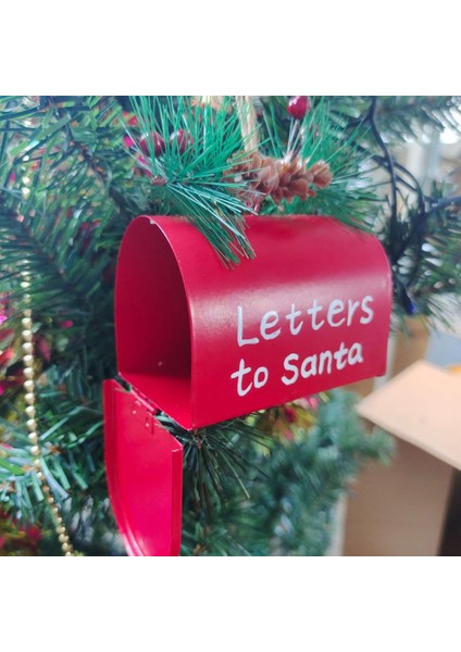 Demir Posta Kutusu Süsleme Taşınabilir Güzel Xmas (Yurt Dışından) fiyatları