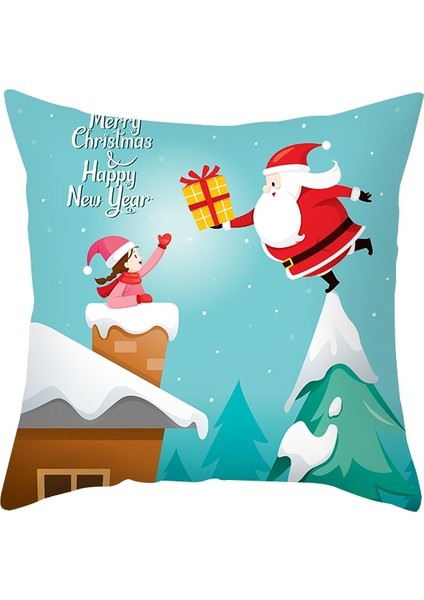 Noel Gnome Yastık Kılıfı (Yurt Dışından)