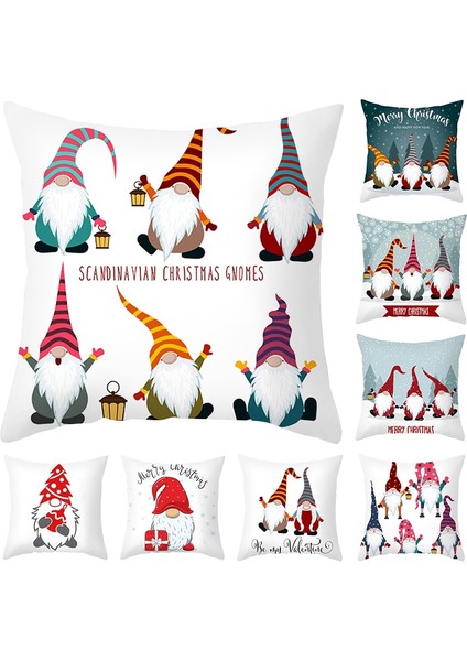 Noel Gnome Yastık Kılıfı (Yurt Dışından) fiyatları