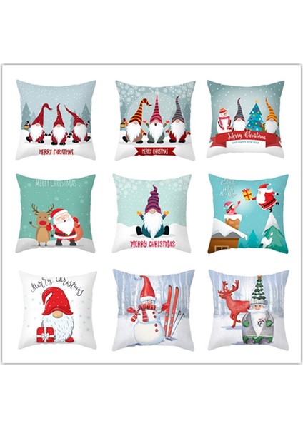 Noel Gnome Yastık Kılıfı (Yurt Dışından) fırsatları
