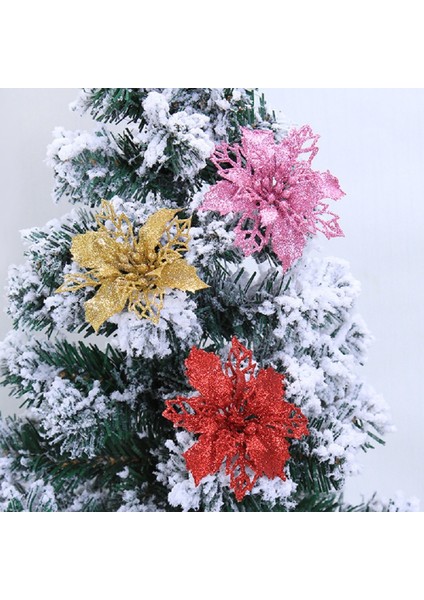 Noel Yapay Çiçekleri Parıltı Oymak (Yurt Dışından) fırsatları
