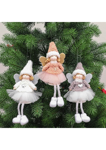 Noel Peluş Melek Kız Erkek Bebek (Yurt Dışından)
