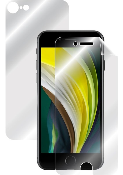 Apple iPhone Se 2 Tam Kaplama Ön Arka Ekran Koruyucu - Şeffaf