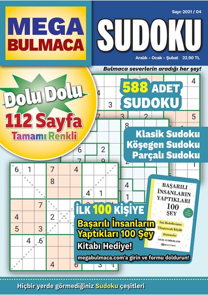 Sudoku Bulmaca 2021/04