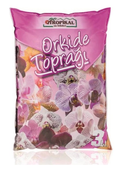 Orkide Toprağı 3 Lt