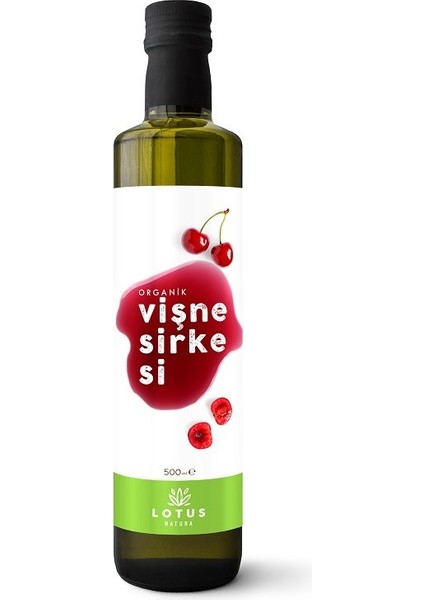 Natura Organik Vişne Sirkesi 500 ml