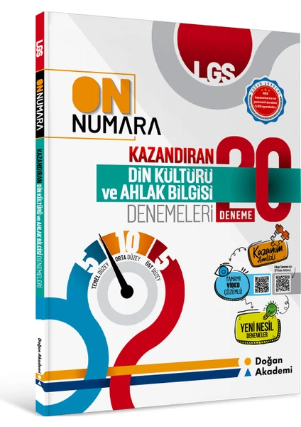 Doğan Akademi LGS On Numara Din Kültürü ve Ahlak Bilgisi Branş Denemeleri