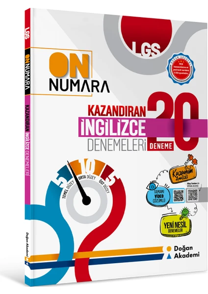 Doğan Akademi LGS On Numara İngilizce Branş Denemeleri