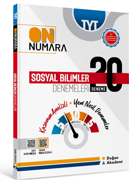 TYT On Numara Sosyal Bilimler 20'li Branş Deneme