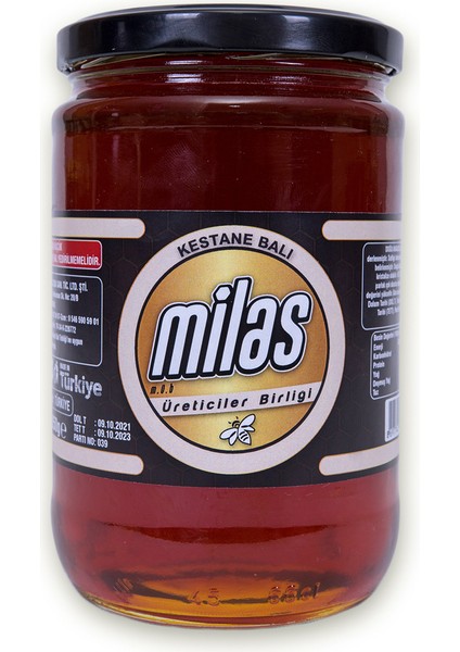 Milas Üreticiler Birliği Kestane Balı 850 gr