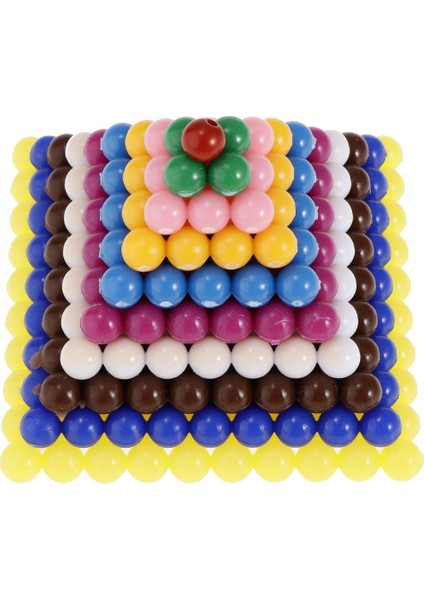 Çocuk Montessori Matematik Ring Oyuncak 1-10 Kare Kök Sayma Boncuk F (Yurt Dışından)
