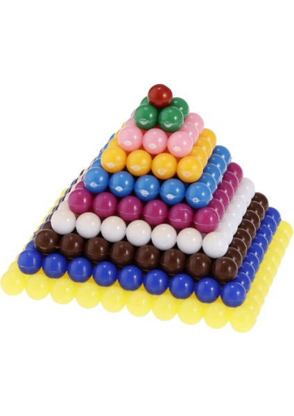Çocuk Montessori Matematik Ring Oyuncak 1-10 Kare Kök Sayma Boncuk F (Yurt Dışından)