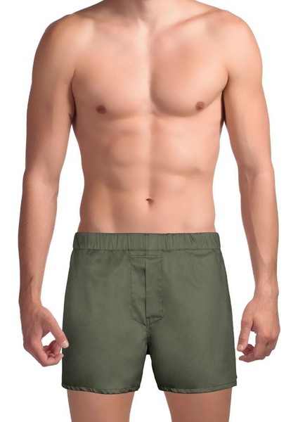 Yeşil Exclusive Yırtmaçlı Erkek Boxer
