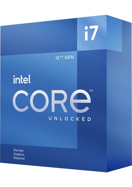 Core i7 12700KF 3,6 GHz 25 MB Cache 1700 Pin İşlemci