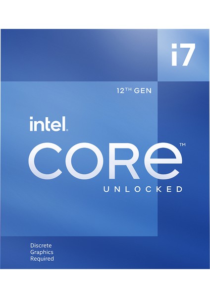 Core i7 12700KF 3,6 GHz 25 MB Cache 1700 Pin İşlemci