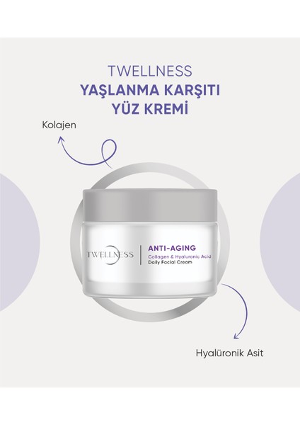 Kolajen Yaşlanma Karşıtı Günlük Yüz Kremi - 50 ml fiyatları