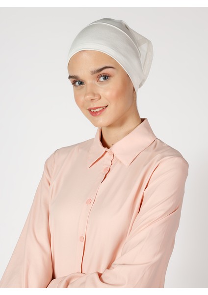 Dikişsiz Bone - Krem - Ecardin fiyatları