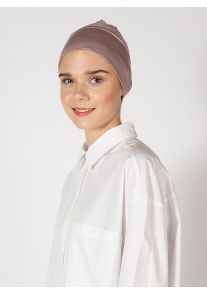 Dikişsiz Bone - Duman Gülü - Ecardin