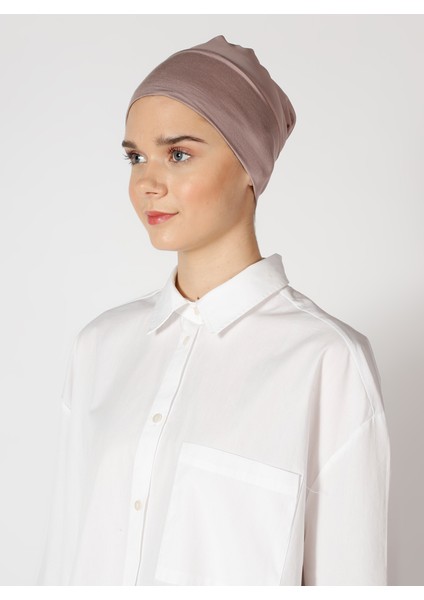 Dikişsiz Bone - Duman Gülü - Ecardin modelleri