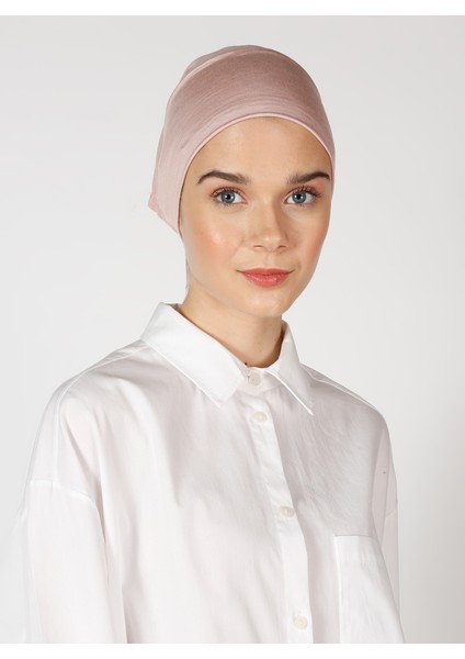 Dikişsiz Bone - Pudra - Ecardin fiyatları