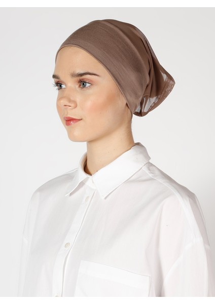 Dikişsiz Bone - Koyu Vizon - Ecardin fırsatları