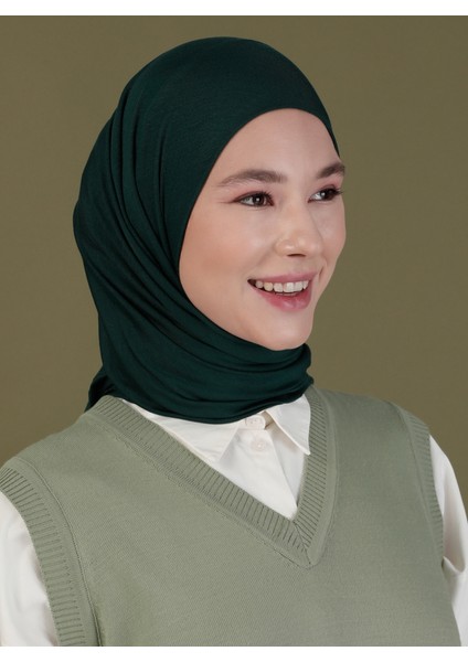 Penye Eşarp - Zümrüt Yeşili - Ecardin fiyatları