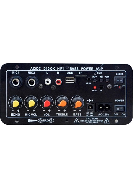 220 V / 12 V / 24 V Araba Mono Stereo Amplifikatör (Yurt Dışından)