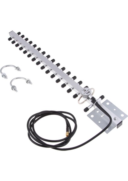 1.5m Yüksek Kazanç Yagi Wlan Wıfı Kablosuz Yönlü Anten Booster (Yurt Dışından)