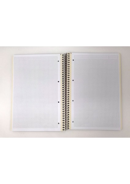 A4 Thebook Spiralli Sert Kapak Kareli Çizgili Defter 140 Yaprak Turuncu modelleri