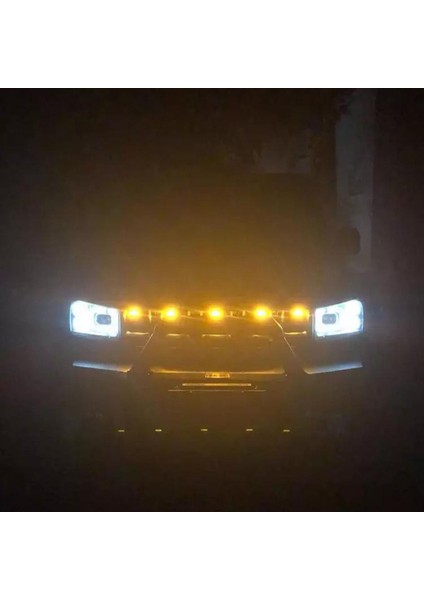 Ford F-150 F150 Için 3x LED Işık Raptor Tarzı Izgara Izgara 2015-2019 Sarı (Yurt Dışından) fiyatları