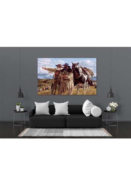 Etnik Vahşi Doğa Kanvas Tablo fiyatları