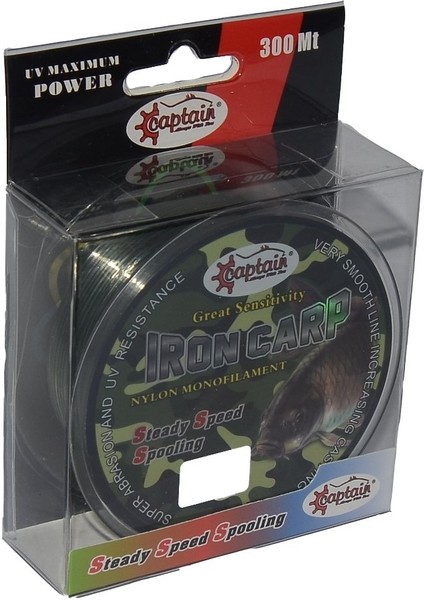 Iron Carp Makara Misina Camuflaj 300 mt 0.45MM 19,71KG