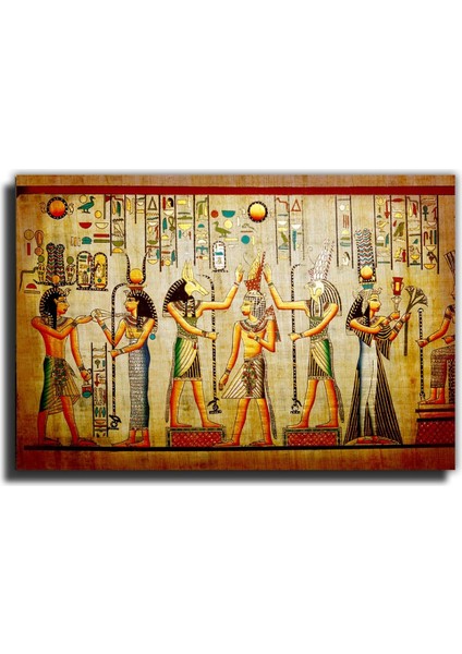 Antik Mısır Duvar Yazıtları Kanvas Tablo fırsatları