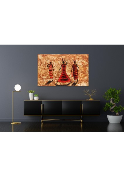 Aborjin Yerliler Kanvas Tablo fiyatları