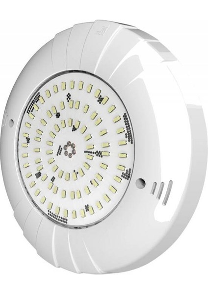 Gemaş Slim LED Havuz Sualtı Aydınlatma Lambası Kovansız - Reçine Dolgulu 81 Led’li (5630) Turkuaz - 35 W